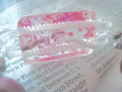 The resin bead used in AneBeth's namesake bracelet.